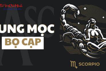 Cung Mọc Bọ Cạp khi kết hợp với 12 Sun Sign
