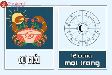Mặt Trời Cự Giải kết hợp với 12 cung Mặt Trăng
