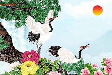 Chim Hạc Phong Thủy: Biểu Tượng May Mắn Và Thịnh Vượng Trong Kinh Doanh