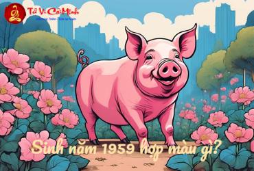 Sinh năm 1959 hợp màu gì? Màu sắc may mắn cho người tuổi Kỷ Hợi
