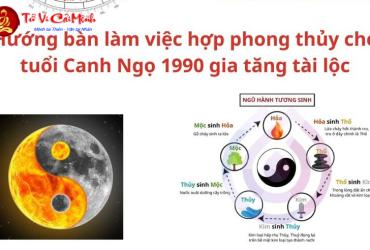 Hướng Bàn Làm Việc Cho Người Sinh Năm 1990: Tối Ưu Phong Thủy Cho Sự Nghiệp