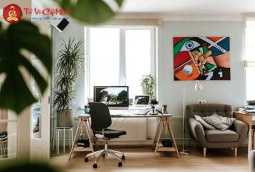 Hướng bàn làm việc cho người sinh năm 2005 theo phong thủy Bát Trạch