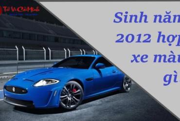 Sinh năm 2012 mua xe màu gì? Khám phá màu xe hợp mệnh Nhâm Thìn