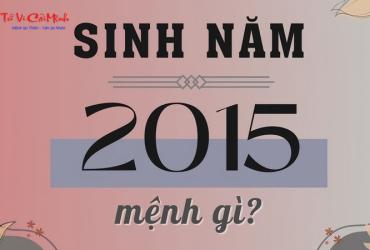 Sinh năm 2015 mệnh gì? Khám phá Sa Trung Kim và vận mệnh tuổi Ất Mùi