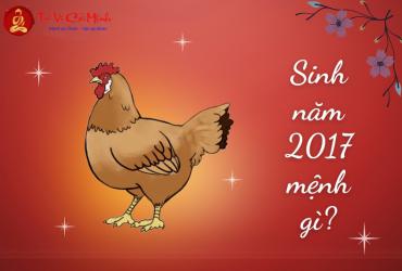 Sinh năm 2017 mệnh gì? Khám phá bí ẩn mệnh Sơn Hạ Hỏa của tuổi Đinh Dậu