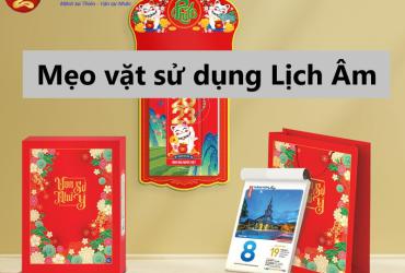 Mẹo vặt giúp sử dụng Lịch Âm hiệu quả