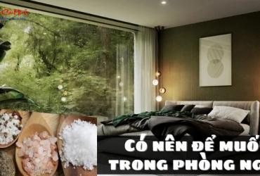 Phong Thủy Để Muối Trong Phòng Ngủ Giúp Thanh Lọc Năng Lượng Xấu