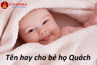 Tên Con Trai Họ Quách - Gợi Ý Đặt Tên Hay Và Ý Nghĩa