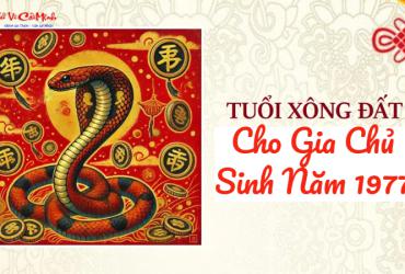 Tuổi Xông Đất Cho Gia Chủ Sinh Năm 1977 (Đinh Tỵ): Hướng Dẫn Toàn Diện