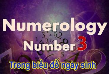 Ý Nghĩa Số 3 Trong Biểu Đồ Ngày Sinh Thần Số Học