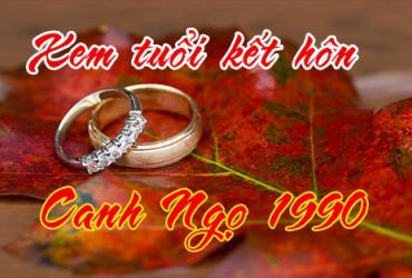 Tuổi Canh Ngọ 1990 kết hôn vào năm nào tốt? Hợp với tuổi nào nhất