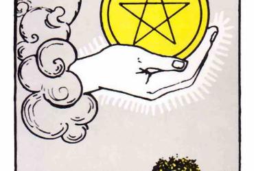 Ý Nghĩa Lá Bài Ace of Pentacles Tarot: Tình Yêu, Sức Khỏe, Công Việc