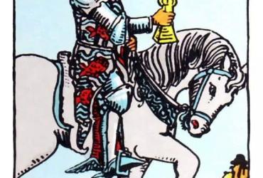 Lá Bài Knight of Cups Tarot: Ý Nghĩa Tình Yêu, Sức Khỏe & Công Việc