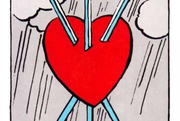Ý nghĩa Lá Bài Three of Swords Tarot: Tình yêu, Sức khỏe & Sự Nghiệp