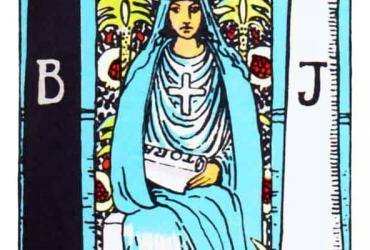Ý Nghĩa Lá Bài The High Priestess Tarot: Tình yêu, Sức khỏe & Sự Nghiệp