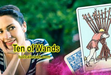 Lá Bài Ten of Wands - Ý Nghĩa Tình Yêu, Tiền Bạc Và Sức Khỏe