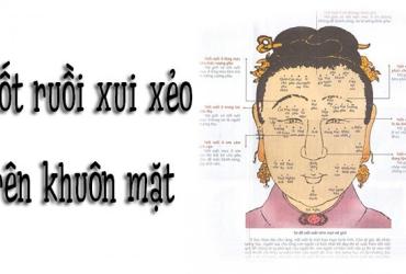 Nốt ruồi xui xẻo trên mặt: Tiểu nhân đeo bám, luôn gặp thị phi