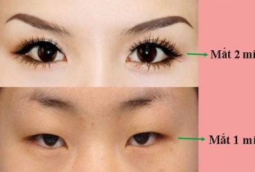 Biết ngay vận mệnh tình duyên chỉ cần nhìn qua mắt một mí hay hai mí