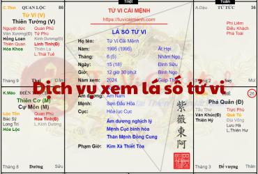 Bật mí lá số tử vi của bạn: Tiền tài, tình duyên, sự nghiệp như thế nào?