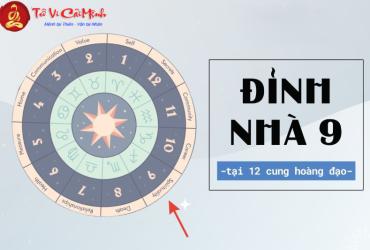 Đỉnh nhà 9 tại 12 cung hoàng đạo