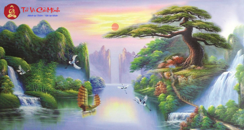 Tranh Phong Thuỷ Cho Người Tuổi Sửu: Bí Quyết Cân Bằng Năng Lượng Và Tài Lộc