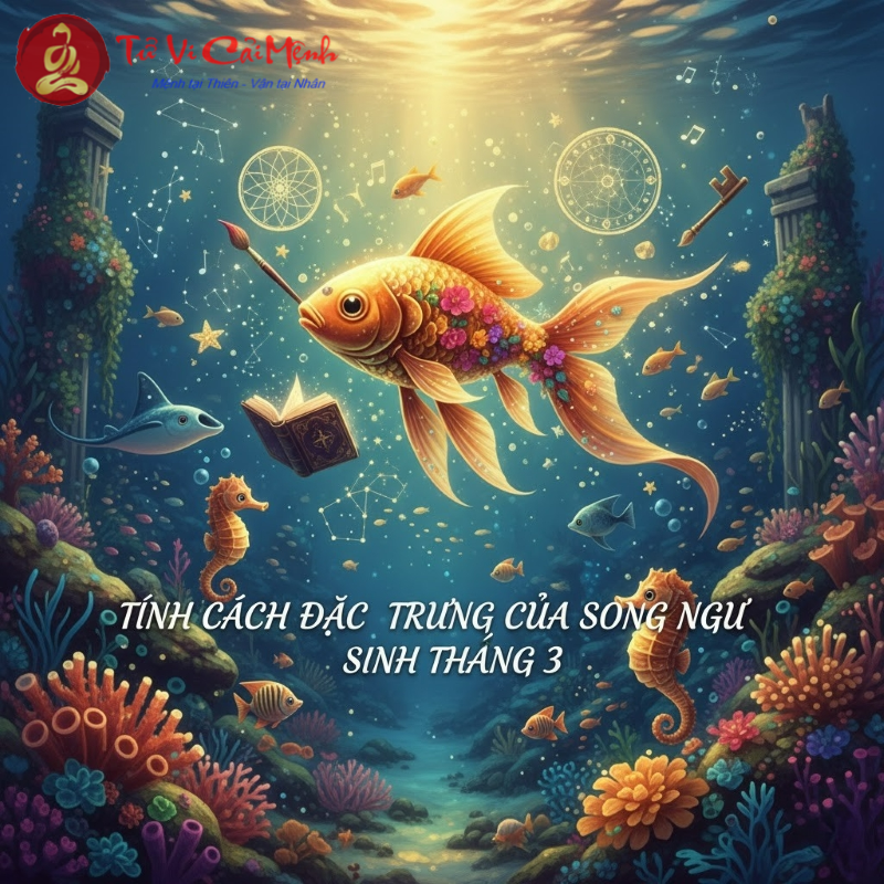 Sự khác biệt giữa cung Song Ngư tháng 2 và tháng 3