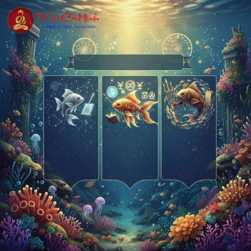 Sự khác biệt giữa cung Song Ngư tháng 2 và tháng 3