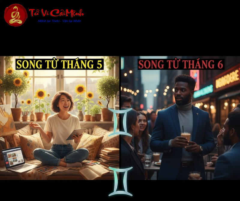 Sự Khác Biệt Giữa Cung Song Tử Tháng 5 Và Tháng 6