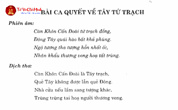 Bài Ca Quyết Về Tây Tứ Trạch: Cẩm Nang Chọn Trạch Theo Mệnh Tây