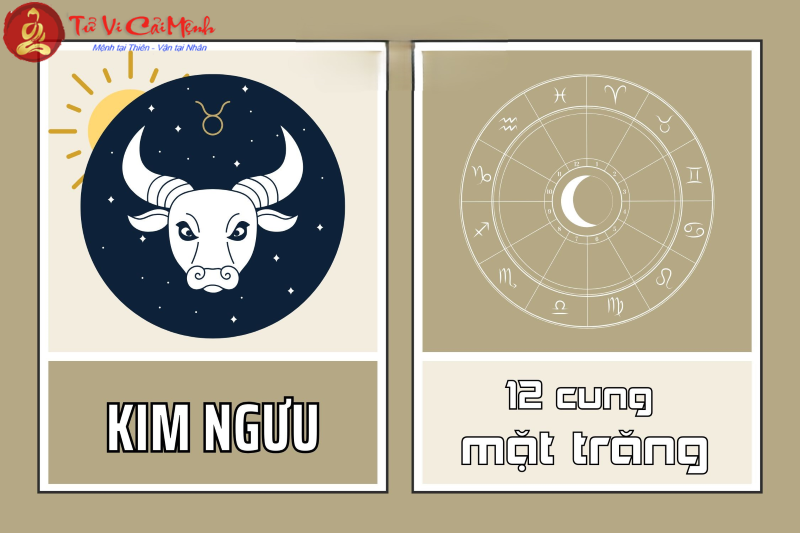Mặt Trời Kim Ngưu kết hợp với 12 cung Mặt Trăng