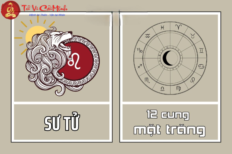 Mặt Trời Sư Tử kết hợp với 12 cung Mặt Trăng