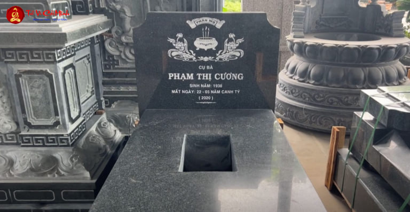 Các Mẫu Bia Mộ Phong Thủy Phổ Biến Hiện Nay