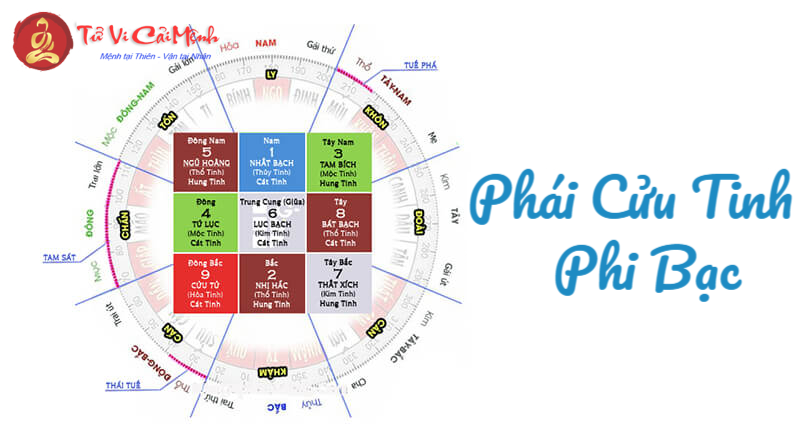 Phái Cửu Tinh Phi Bạc: Bí Quyết Phong Thủy Điều Chỉnh Năng Lượng Không Gian