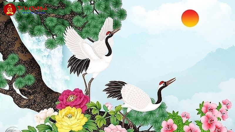 Chim Hạc Phong Thủy: Biểu Tượng May Mắn Và Thịnh Vượng Trong Kinh Doanh
