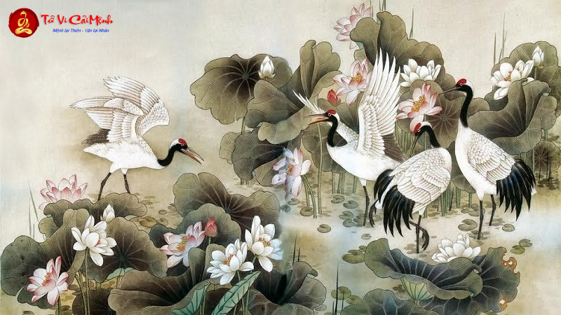 Chim Hạc Phong Thủy: Biểu Tượng May Mắn Và Thịnh Vượng Trong Kinh Doanh