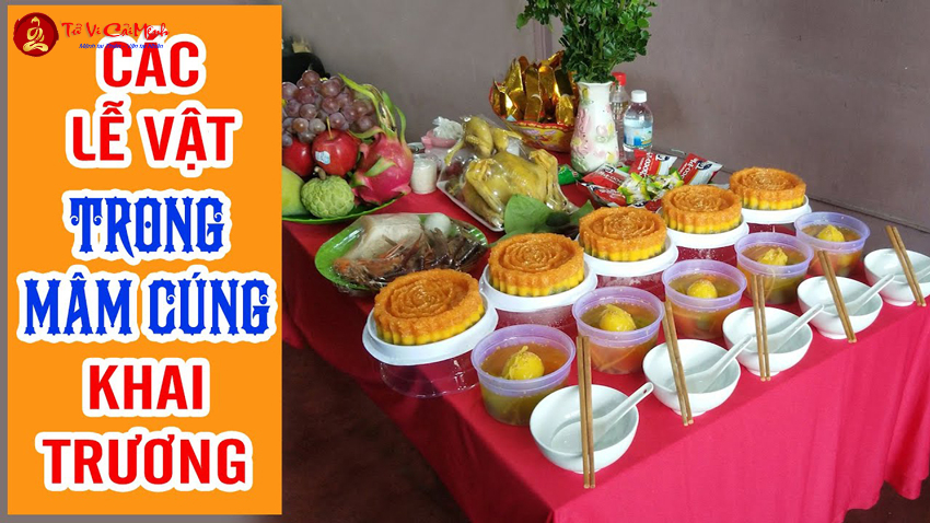 Cúng Khai Trương Đầu Năm Mới