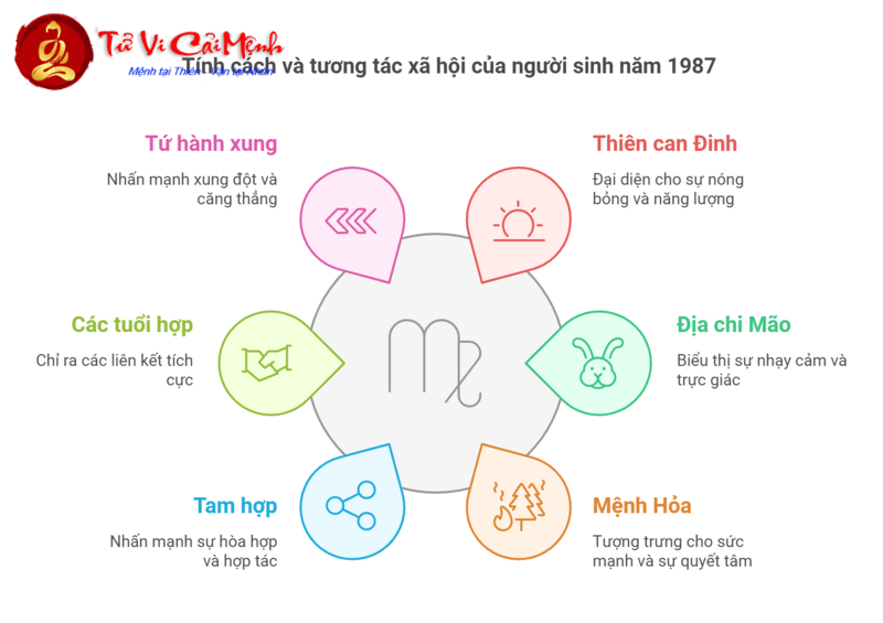 Khám Phá Vận Mệnh Tuổi Đinh Mão 1987 – Sức Mạnh Mệnh Hỏa