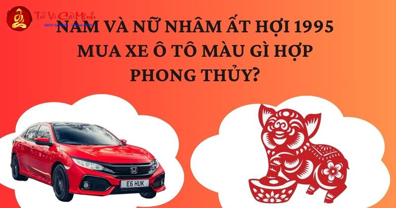 Bí Quyết Chọn Màu Xe Đúng Phong Thủy Cho Người Sinh Năm 1995 – Tăng Tài Lộc và An Toàn!