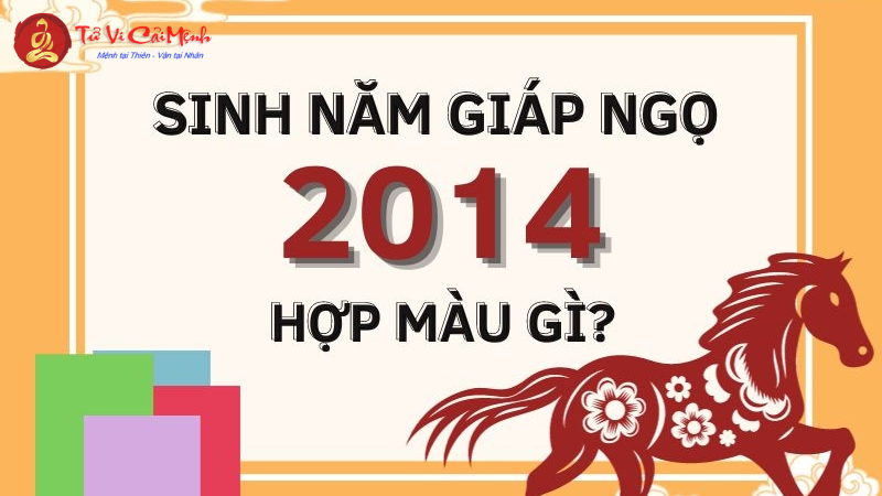 Sinh Năm 2014 Hợp Màu Gì? Chọn Màu Giúp Thu Hút Tài Lộc Và May Mắn