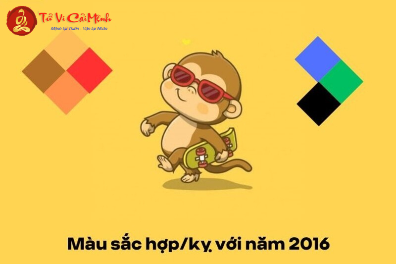 Sinh Năm 2016 Hợp Màu Gì? Màu Sắc May Mắn Cho Tuổi Bính Thân