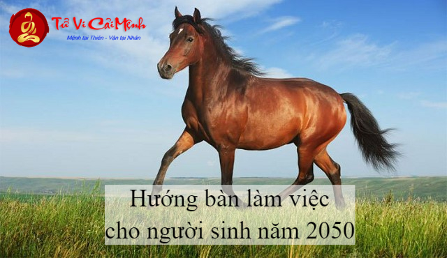 Hướng bàn làm việc cho người sinh năm 2050 (Canh Ngọ) hợp phong thủy