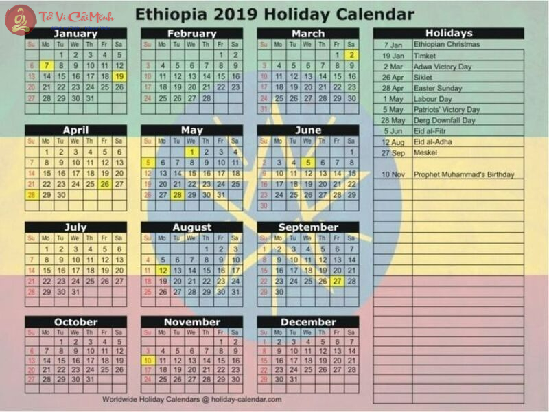 Lịch Ethiopian: Tại sao ngày lễ Giáng sinh và Lễ Phục Sinh lại khác biệt ở Ethiopia?