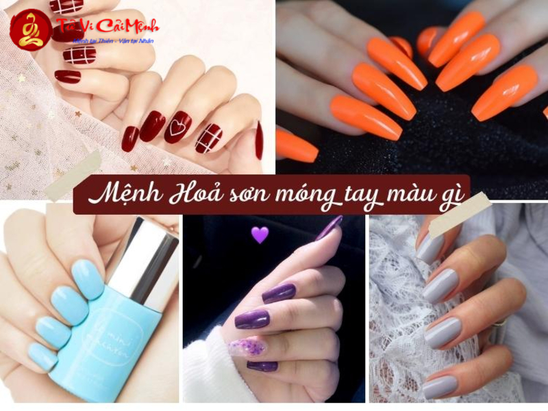 Mệnh Hỏa Sơn Móng Màu Gì Hợp Phong Thủy - Bí Quyết Chọn Màu Nail Chuẩn Mệnh
