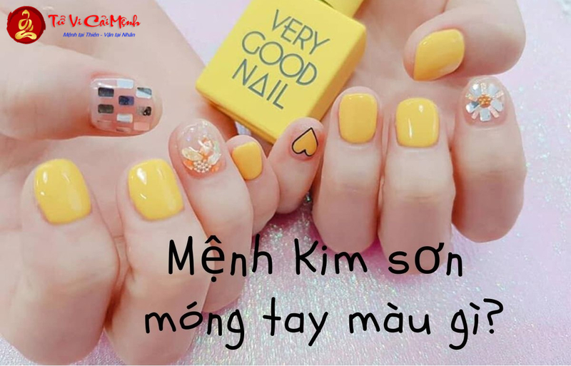 Mệnh Kim Sơn Móng Màu Gì Hợp Phong Thủy - Bí Quyết Chọn Màu Nail Thu Hút Tài Lộc