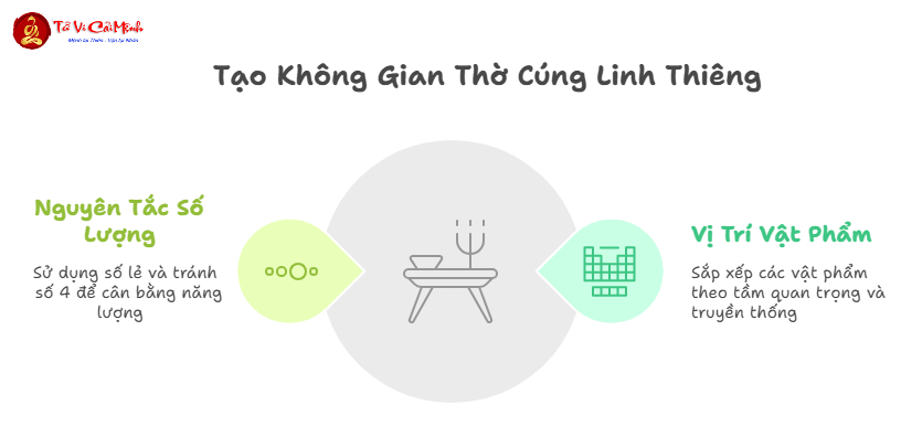 Nguyên Tắc Trang Trí Bàn Thờ Ngày Tết