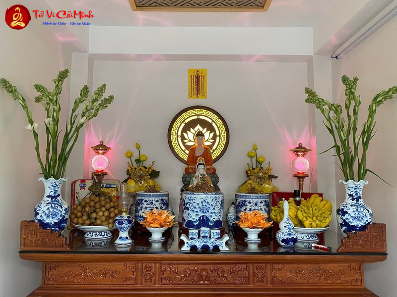 Nguyên Tắc Trang Trí Bàn Thờ Ngày Tết