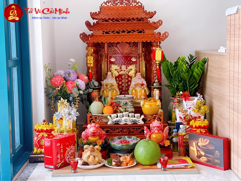 Những Vật Phẩm Phong Thủy Không Thể Thiếu Trên Bàn Thờ Thần Tài