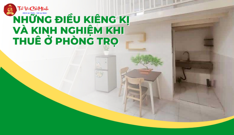 Những Điều Kiêng Kỵ Khi Ở Phòng Trọ: Chỉ Dẫn Phong Thủy