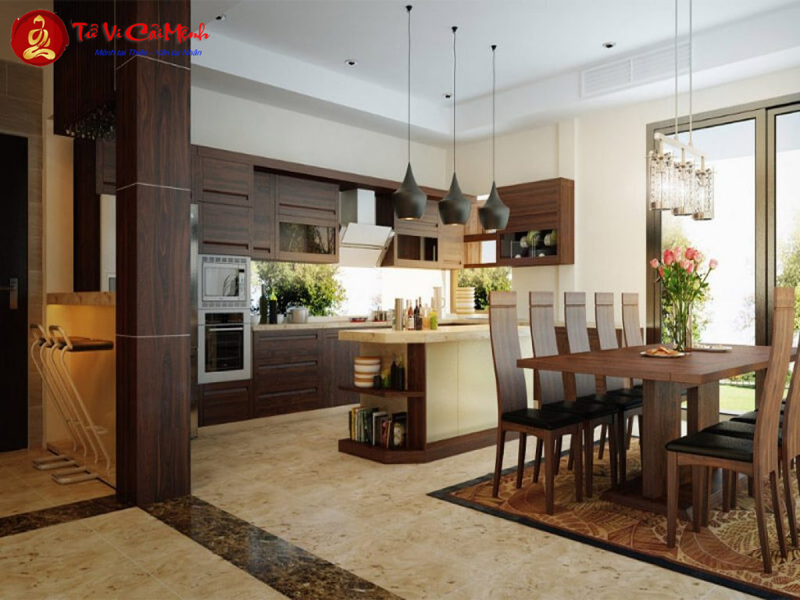 Hóa Giải Phong Thủy Bếp Nhìn Ra Cửa Chính - Bí Quyết Thu Hút Tài Lộc
