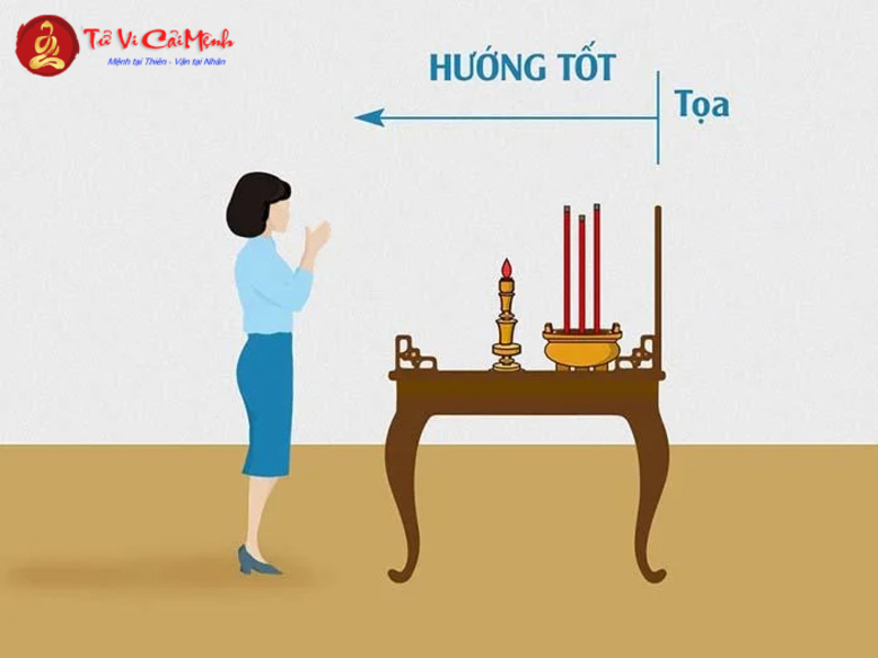 Đặt Bàn Thờ Hợp Phong Thủy Mang Lại May Mắn Cho Gia Đình